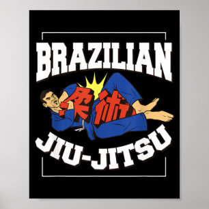 Brazilian jiu-jitsu poster