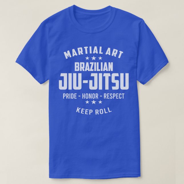 BRAZILIAN JIU JITSU QUOTE T-Shirt (Design Front)