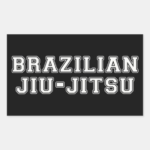 Brazilian Jiu Jitsu Rectangular Sticker