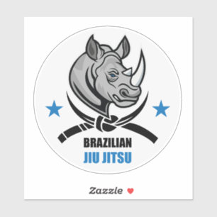 Brazilian Jiu Jitsu Rhino BJJ Fighter