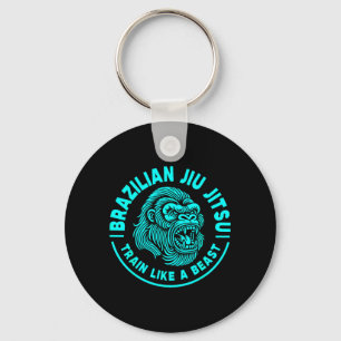 Brazilian Jiu Jitsu Train Like A Key Ring