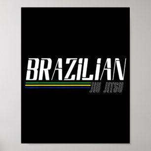 Brazilian Martial Arts JIU JITSU MMA BJJ Novelty Poster