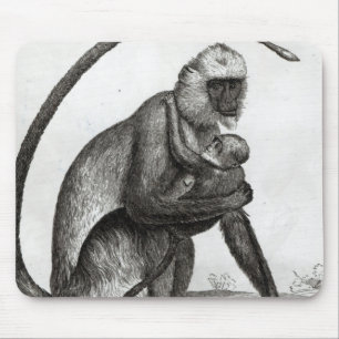 Brazilian Monkey Mouse Pad