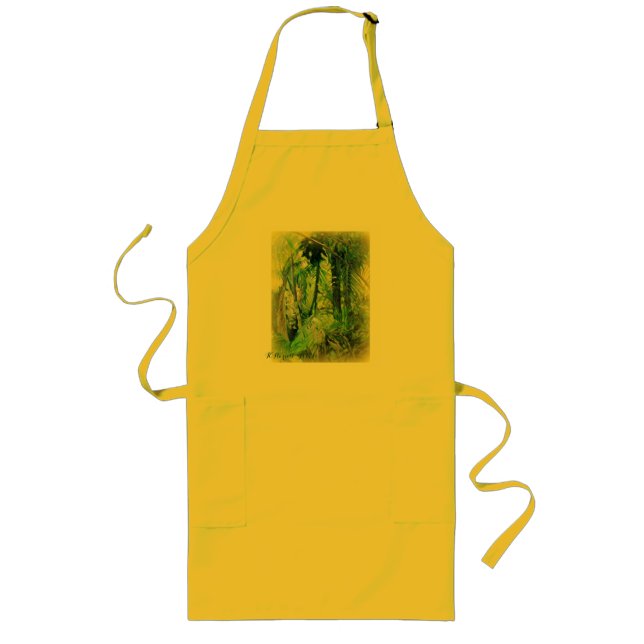 Brazilian Rainforest Art Apron (Front)