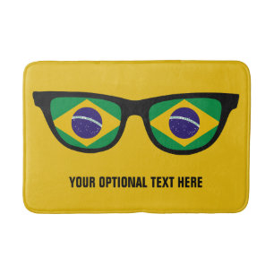 Brazilian Shades custom bath mats