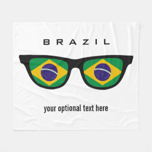 Brazilian Shades custom fleece blankets
