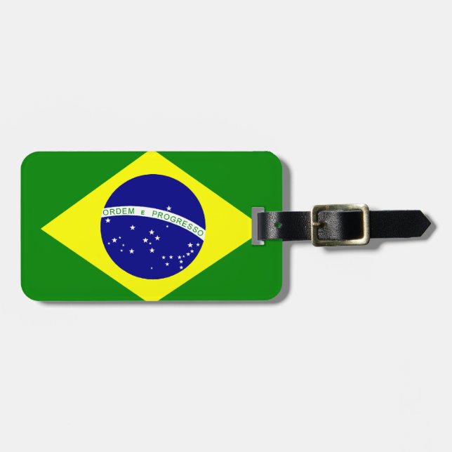Brazilian travel tag (Front Horizontal)
