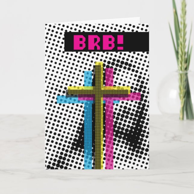 BRB! HOLIDAY CARD (Front)