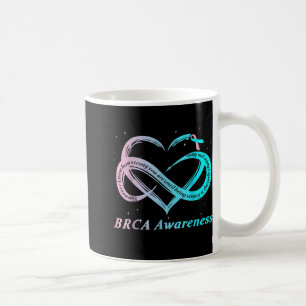 Brca Warrior Im Fine Breast Cancer Awareness Coffee Mug