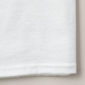 BRCA Warrior Im Fine breast cancer Awareness  T-Shirt (Detail - Hem (in White))