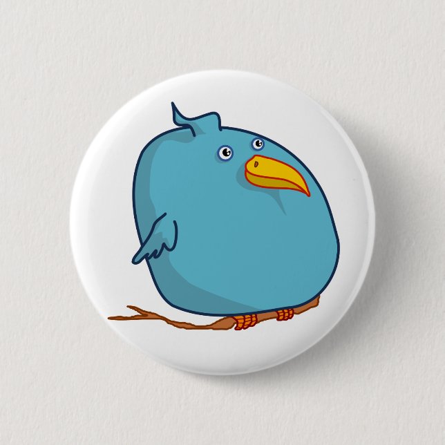 Brd Butt-on 6 Cm Round Badge (Front)