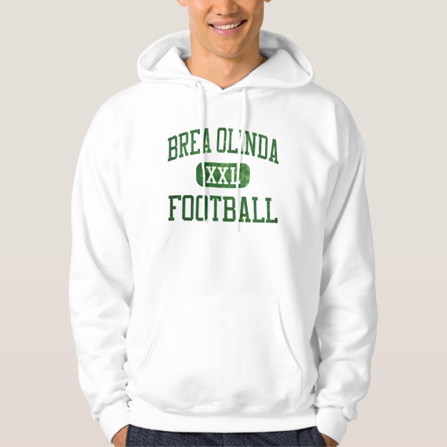 Brea Olinda Wildcats Football Hoodie (Front)