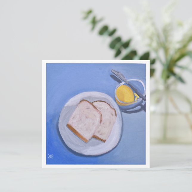 Bread and Butter Card (Standing Front)