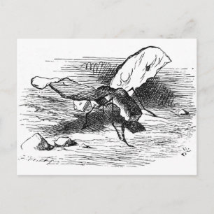 Bread-and-Butterfly Postcard