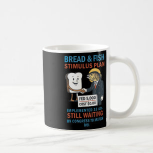 Bread And Fish Stimulus Plan Christian Anti Politi Coffee Mug