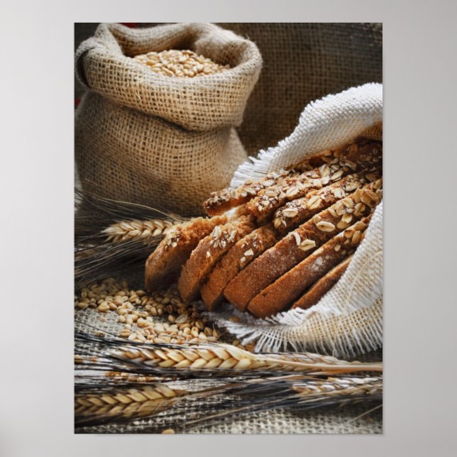 Bread And Wheat Ears Poster (Front)