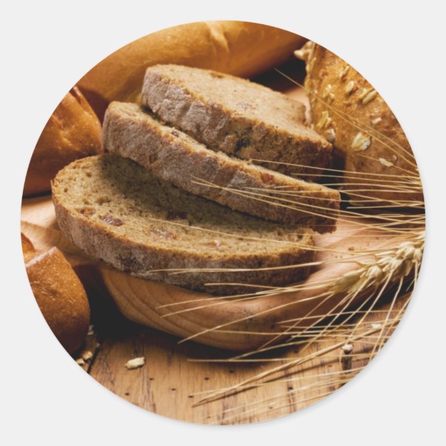 Bread and Wheat Stickers (Front)