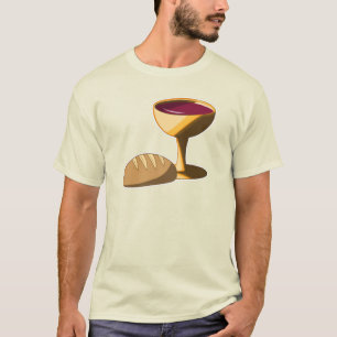 Bread and Wine Easter Passover Holy Communion T-Shirt