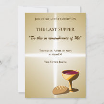 Bread and Wine The Last Supper Easter Communion