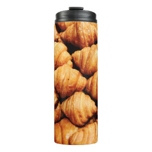 Bread background / Bread is a staple food prepared Thermal Tumbler