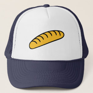 Bread baguette trucker hat
