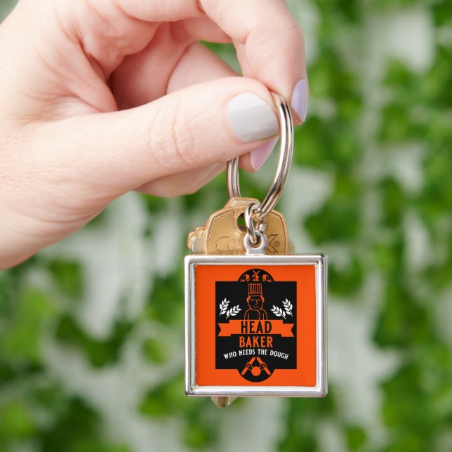 Bread Baker Key Ring (Hand)