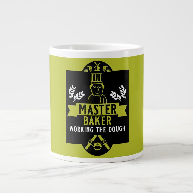 Bread Baker Large Coffee Mug (Front)