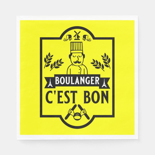 Bread Baker Napkin (Front)