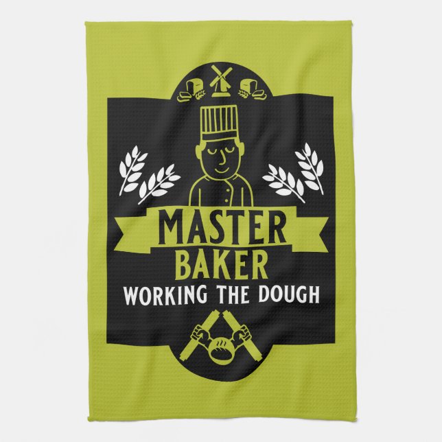 Bread Baker Tea Towel (Vertical)