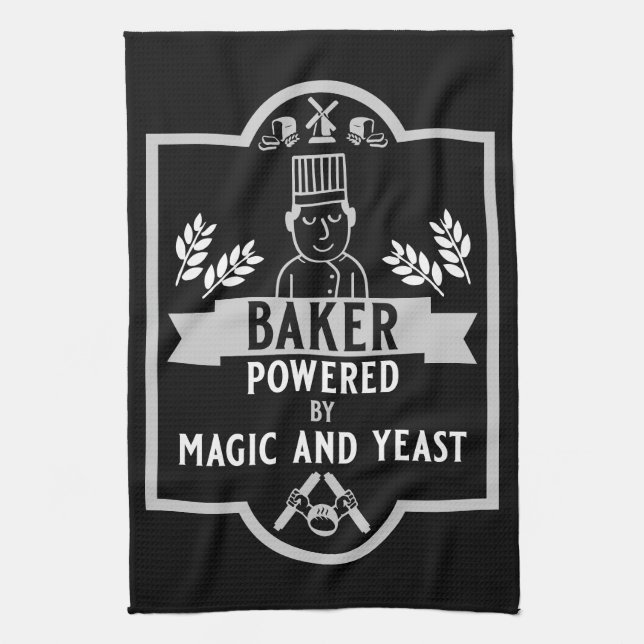 Bread Baker Tea Towel (Vertical)