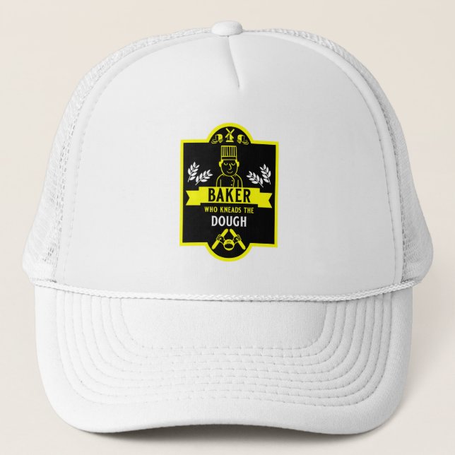 Bread Baker Trucker Hat (Front)