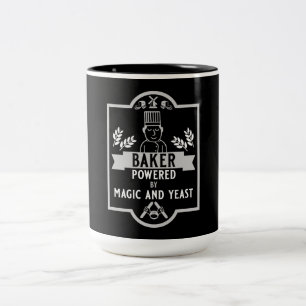 Bread Baker Two-Tone Coffee Mug