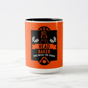 Bread Baker Two-Tone Coffee Mug