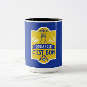 Bread Baker Two-Tone Coffee Mug
