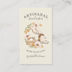 Bread Bakery Baker Business Card
