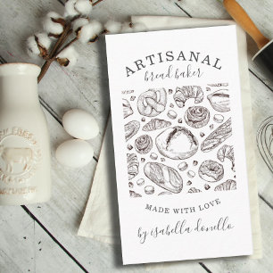 Bread Bakery Baker Business Card