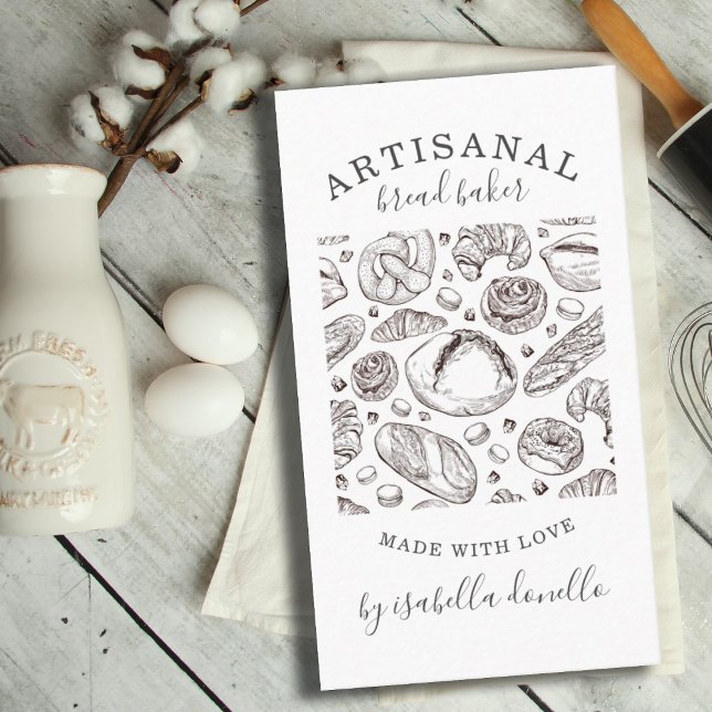 Bread Bakery Baker Business Card (Creator Uploaded)