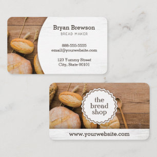Bread Bakery Business Card