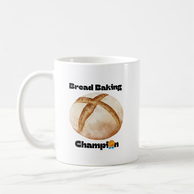 Bread Baking Champion Coffee Mug (Left)