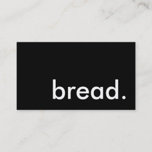 bread. business card