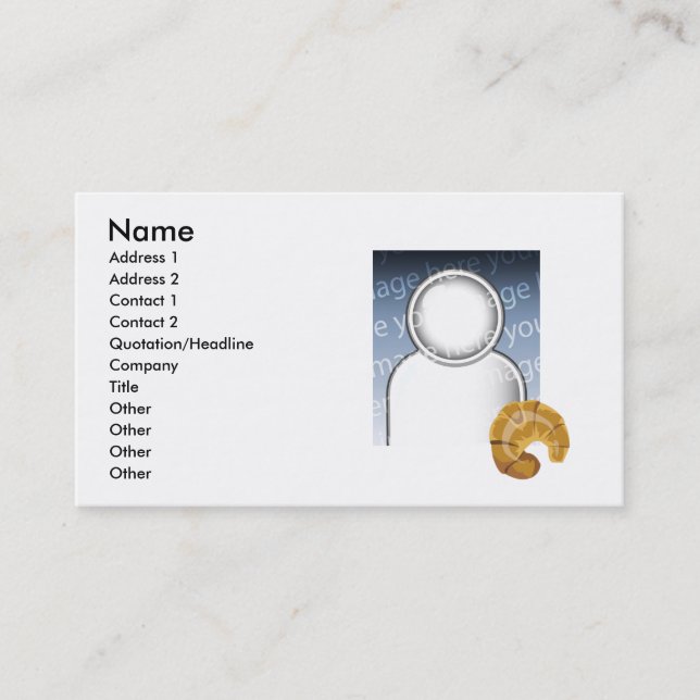 Bread - Business Card (Front)