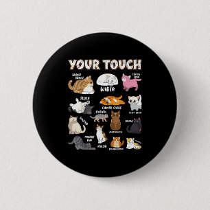 Bread Cats Variety Punny Cartoon Kitty Design  6 Cm Round Badge
