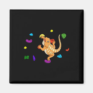 Bread Dragon Climbing Funny Sport Player Animal Lo Magnet