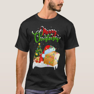 Bread Food   Xmas Decorations Santa Bread Christma T-Shirt
