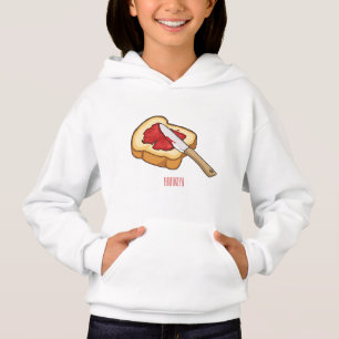 Bread & jam cartoon illustration