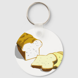 Bread loaf key ring
