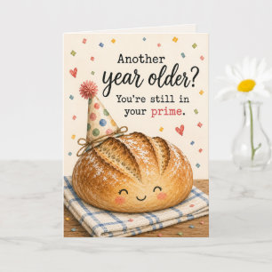 Bread Lover Birthday Greeting Card