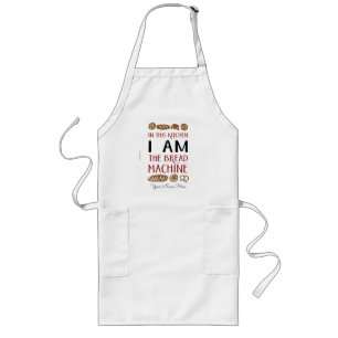 Bread Machine Baking Long Apron