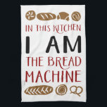 Bread Machine Baking Tea Towel<br><div class="desc">bread sourdough baking love to bake bread recipes recipe blogs flour gluten pastry food</div>