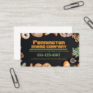 Bread Maker Company Business Card